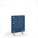 Moon Acoustic Floor Standing Screen With Wooden Legs - NWOF