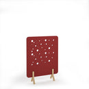 Moon Acoustic Floor Standing Screen With Wooden Legs - NWOF