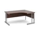 Momento Ergonomic Desk With Cantilever Leg - Walnut - NWOF