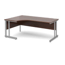Momento Ergonomic Desk With Cantilever Leg - Walnut - NWOF