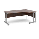 Momento Ergonomic Desk With Cantilever Leg - Walnut - NWOF