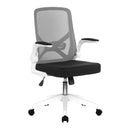 Oyster folding mesh chair with upholstered arms by Nautilus Designs, featuring a lightweight frame and comfortable seating.