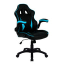 Nautilus Designs Predator Executive ergonomic gaming-style office chair with black folding arms, mesh back, and adjustable features.