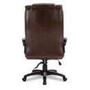 Nautilus Designs Titan oversized high back leather effect executive chair with integral headrest, black finish, and ergonomic design.