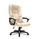 Nautilus Designs Titan oversized high back leather effect executive chair with integral headrest, black, ergonomic office seating