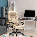 Nautilus Designs Titan oversized high back leather-effect executive office chair with integral headrest, ergonomic and stylish.