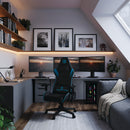 Apollo Ergonomic Gaming Chair With 4D Multi-Dimensional Armrest & 155° Tilt - Black/Yellow - NWOF