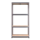 Nautilus Designs RB Boss 4-tier shelving unit with galvanised steel frame and MDF shelves, 1800x900x400mm, 300kg capacity