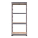 Nautilus Designs RB Boss FastLok 4-tier shelving unit with galvanized steel frame and MDF shelves, 1600x750x350mm, 175kg UDL