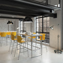 Otto Poseur Benching Solution Dining Table - Kendal Oak - NWOF