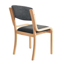 Prague Wooden Conference Chair