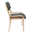 Prague Wooden Conference Chair