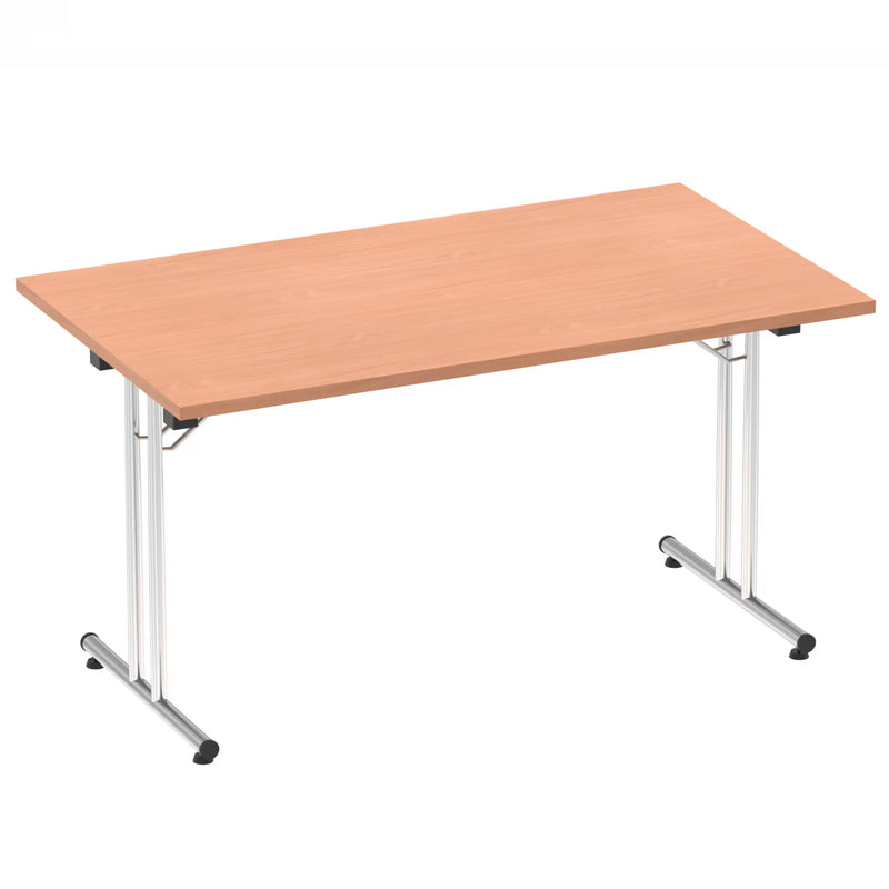 Impulse Folding Rectangular Table - Beech