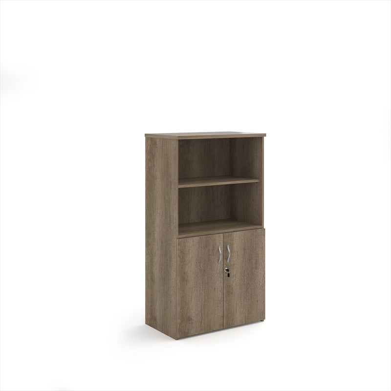 Universal Combination Unit With Open Top - Nebraska Oak