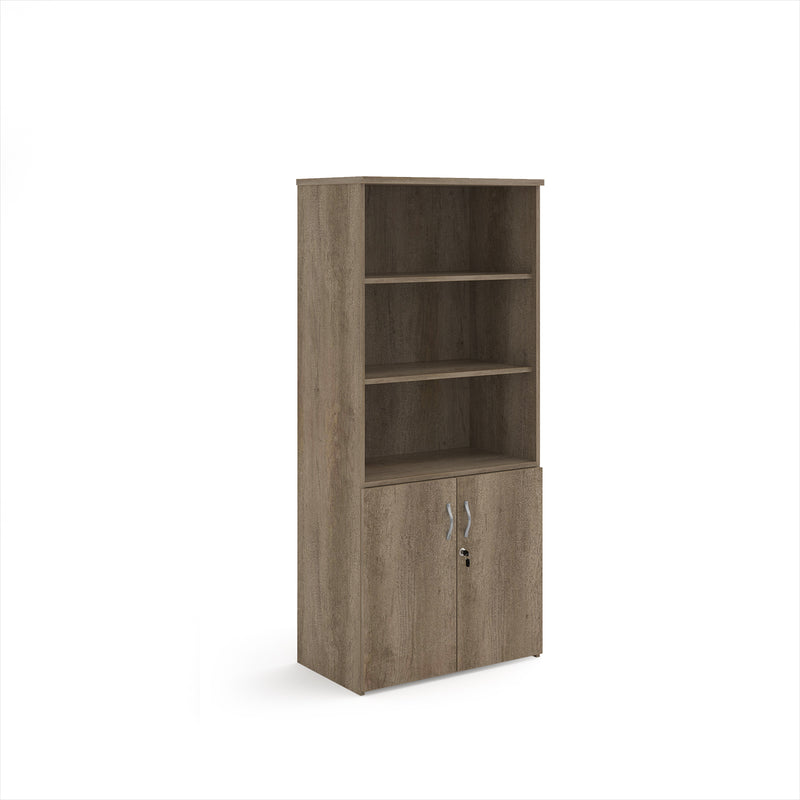 Universal Combination Unit With Open Top - Nebraska Oak