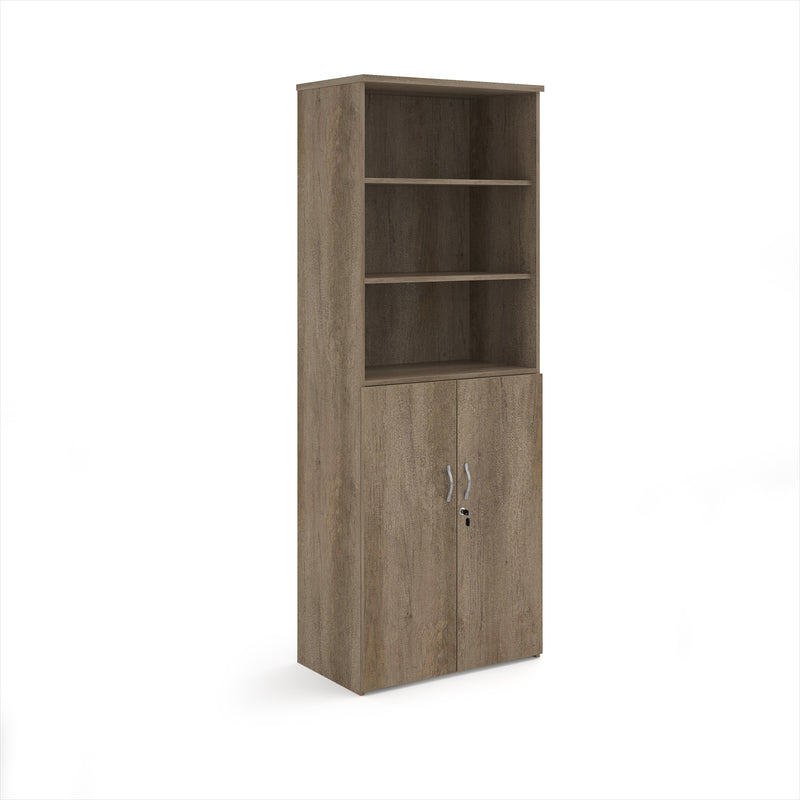 Universal Combination Unit With Open Top - Nebraska Oak
