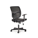 Rhea Mesh Task Chair With Fixed Arms - Black - NWOF