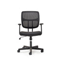 Rhea Mesh Task Chair With Fixed Arms - Black - NWOF