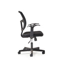 Rhea Mesh Task Chair With Fixed Arms - Black - NWOF