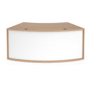Denver Reception 45° Curved Base Unit - NWOF