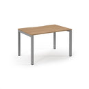 Connex Scalloped Single Desk - Beech - NWOF