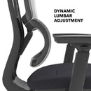 Shelby Mesh Back Operator Chair With Fabric Seat - NWOF