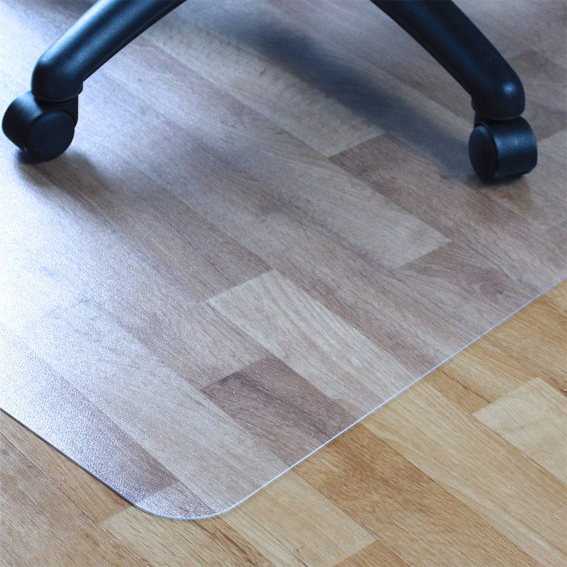 Stucco Polycarbonate Hard Floor Clear Chair Mat 1200x900mm