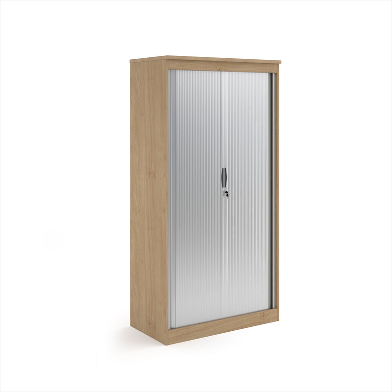 Systems Horizontal Tambour Door Cupboard - Kendal Oak