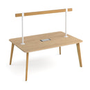 Saxon Worktable 1800x1200mm With High Level Tool Rail & Eclipse Power Module - NWOF