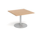 Trumpet Base Square Extension Table - Beech - NWOF