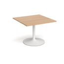 Trumpet Base Square Extension Table - Beech - NWOF