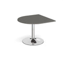 Dams Trumpet Base Radial Extension Table in wood finish, showing the 1000x1000mm round tabletop with extension leaves.
