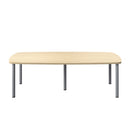 Maple TC One Fraction Plus Boardroom Table with sleek, modern design, featuring a spacious tabletop and sturdy wooden legs.