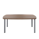 Walnut One Fraction Plus Boardroom Table by TC, 1800mm long, with sleek modern design and sturdy wood finish.