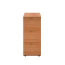 Essentials Wooden Filing Cabinet in beech wood with multiple drawers, designed for organized office storage by TC.