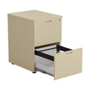 Essentials Wooden Filing Cabinet - Maple - NWOF
