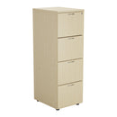 Essentials Wooden Filing Cabinet - Maple - NWOF