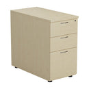 Essentials Desk High Pedestal - Maple - NWOF