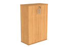 Front view of the TC Core wooden cupboard in Norwegian beech, showcasing its natural wood finish and modern design.