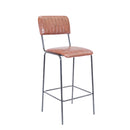 TC Tavern high chair in rich brown wood with a sturdy design, featuring a safety tray and adjustable height for children.