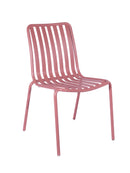 TC Breeze aluminium side chair with sleek design and metal frame, ideal for modern indoor or outdoor seating.