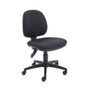 TC Concept mid-back operator chair with adjustable armrests and ergonomic design, viewed from the front angle.