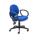 TC Concept mid-back operator chair with adjustable armrests and ergonomic design, shown from front angle.