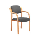 TC Renoir armchair featuring a comfortable upholstered seat and armrests, shown from the front view.