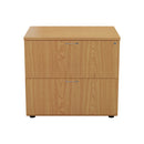 TC Essentials Heavy Duty Side Filer in Nova Oak finish, showing the front view with sturdy construction and sleek wood grain design.