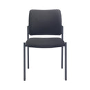 TC Florence Side Chair with wooden frame and upholstered seat, shown from the front view.