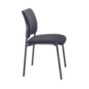TC Florence side chair with wooden legs and upholstered seat, showcasing a modern, stylish design in a neutral fabric.