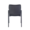 TC Florence side chair with a sleek backrest and wooden legs, showcasing modern design and comfortable seating.