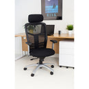 Black Fonz Chair by TC with sleek modern design, featuring a comfortable seat and stylish black upholstery.