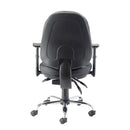 Puma TC office chair with black mesh backrest and adjustable headrest, designed for ergonomic office seating.